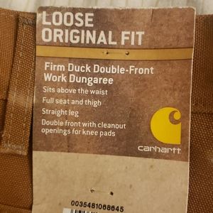 Men's carhartt work dungaree